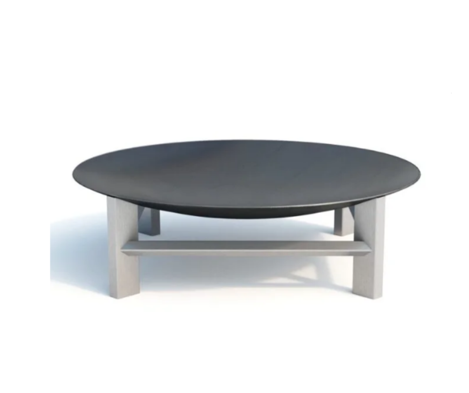 Fire Pit Alfa – Lareira de Exterior Acabamento Aço Inoxidável
