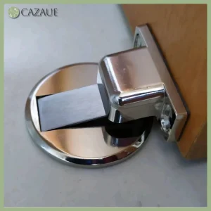 Batente de Porta Magnético Cromado EasyLock - COMPRE e GANHE!