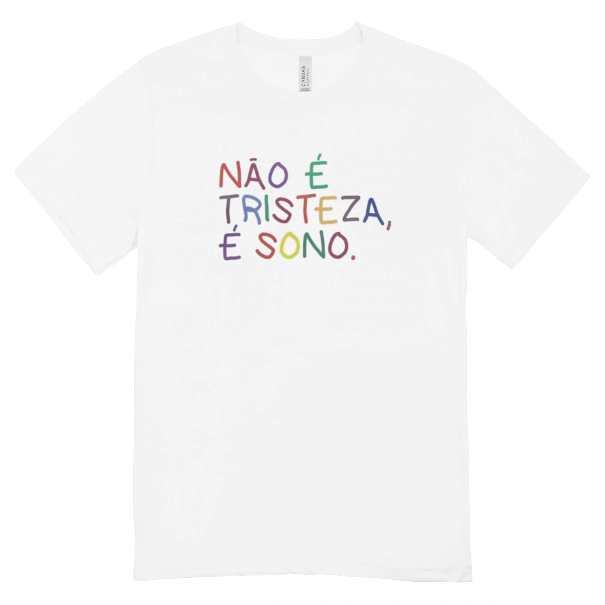 Camisa Feminina Baby Look Só Sono