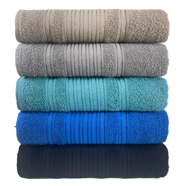 Kit 4 Toalhas de Banho e Rosto Luxo Grossa Cores Vibrantes 100% Algodão Alta Absorção - Image 3