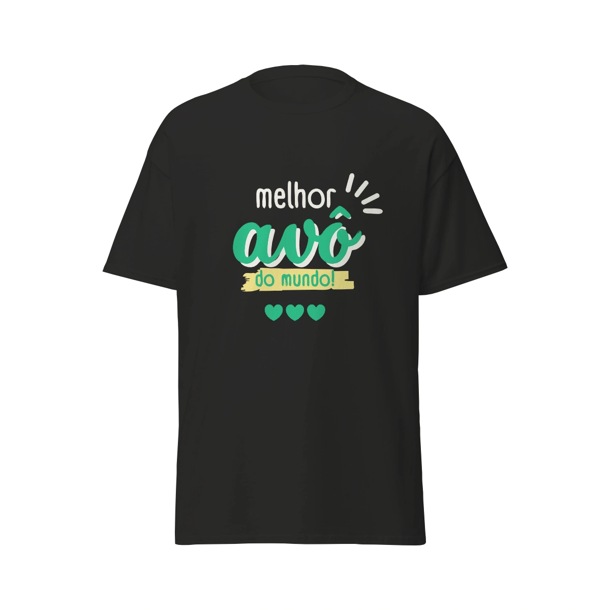Camisa masculina Dia dos Avós Melhor Avô do Mundo - Image 5