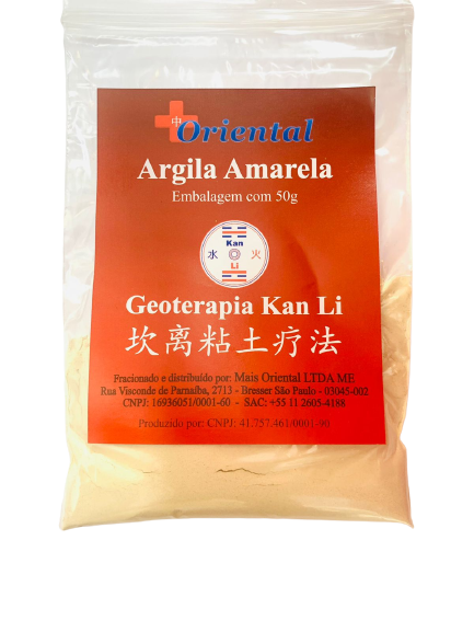 Argila Amarela Kan Li 50g