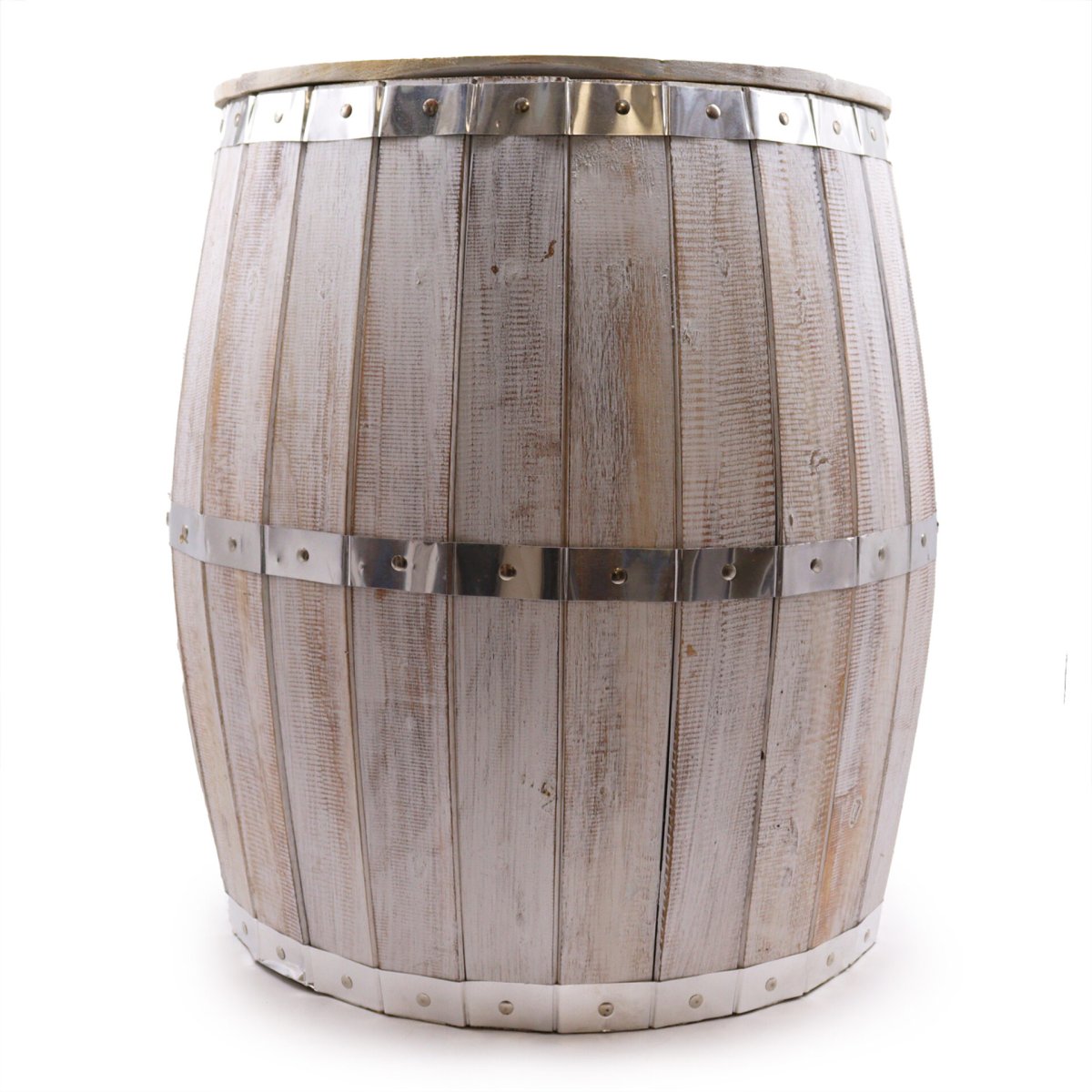 Mesa de Barril de Cerveja – Branco