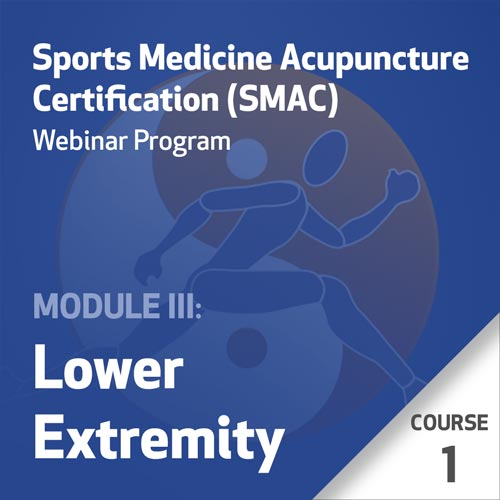 Webinar Programa de Certificação Em Acupuntura Desportiva (Smac) – Módulo 3: Extremidades Inferiores – Curso 1