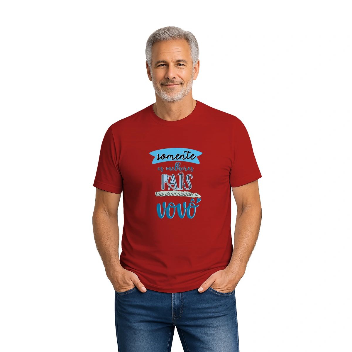 Camisa Masculina Dia dos Avós Somente Os Melhores Pais São Promovidos a Vovô - Image 7