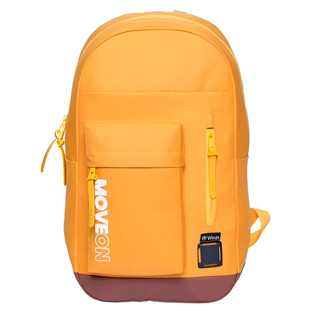 Mochila Unissex Juvenil Cores Escolar Passeio Viagem Cor:Amarelo - Image 2