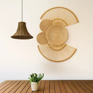 Composição de Parede Artesanal - Kit com 5 Peças
