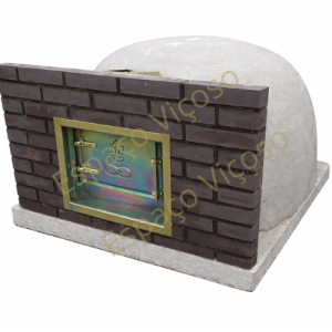 Forno a Lenha Portalegre Tijolo cinza