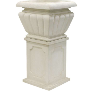 Vaso Quadrado com Base Grande