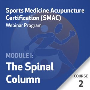 Webinar Programa de Certificação Em Acupuntura Desportiva (Smac) – Módulo 1: a Coluna Espinal – Curso 2