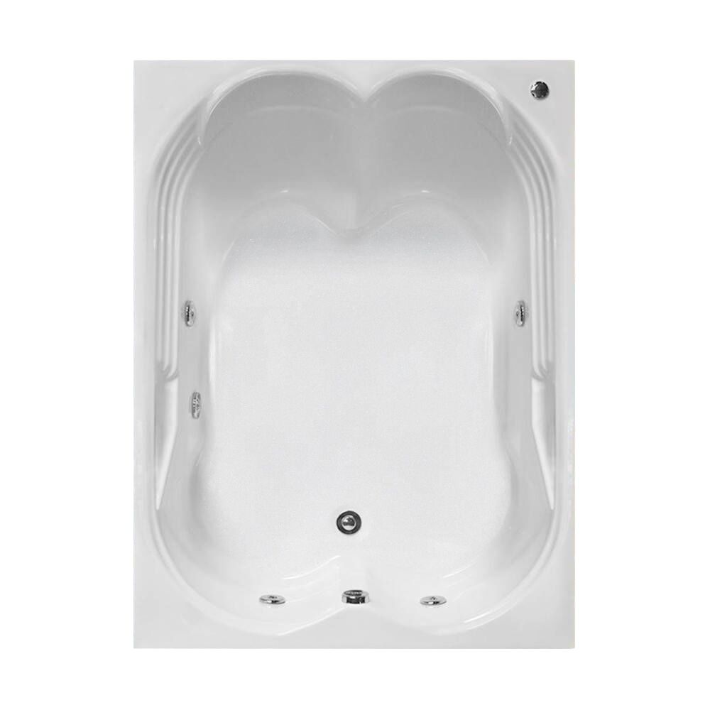 Banheira de Hidromassagem Dupla Gel Coat Padrão Hierro