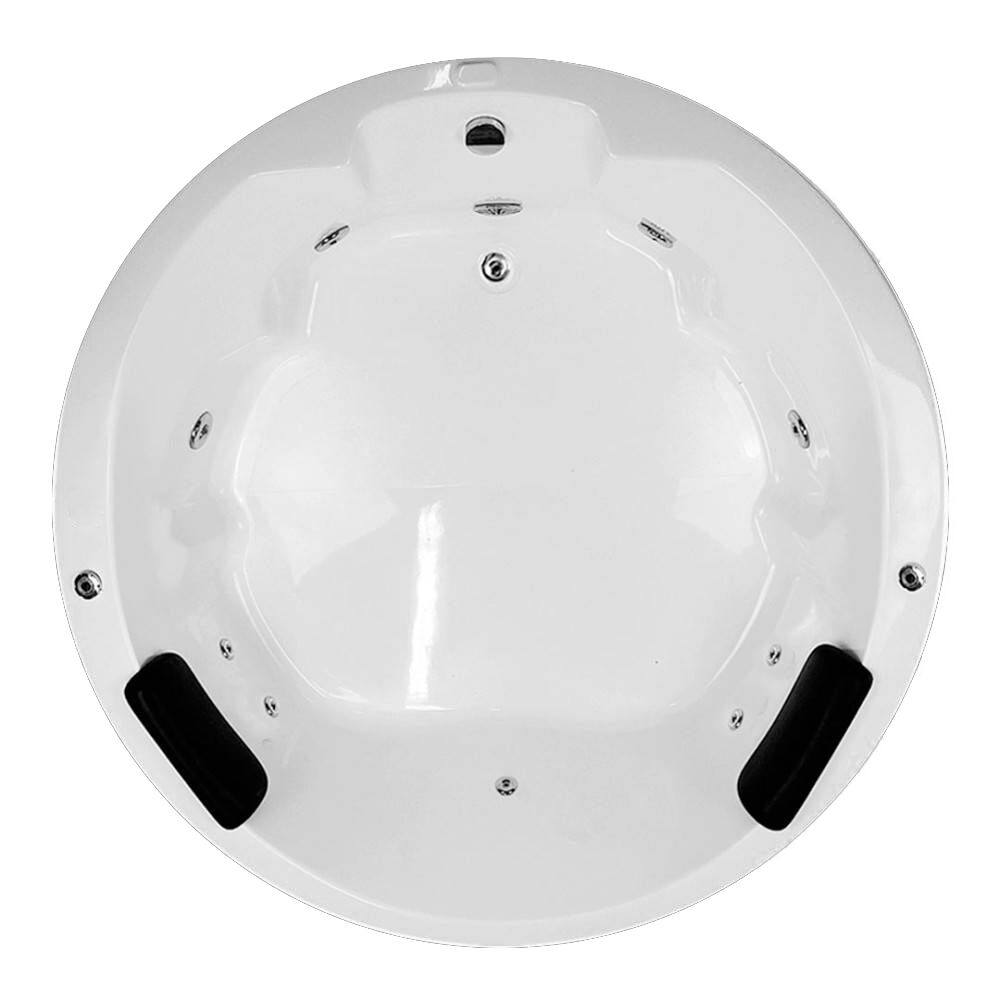 Banheira de Hidromassagem Dupla Gel Coat Luxo Sirius
