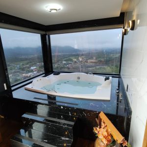 Banheira de Hidromassagem Dupla LUXO Acrílico | Cairo