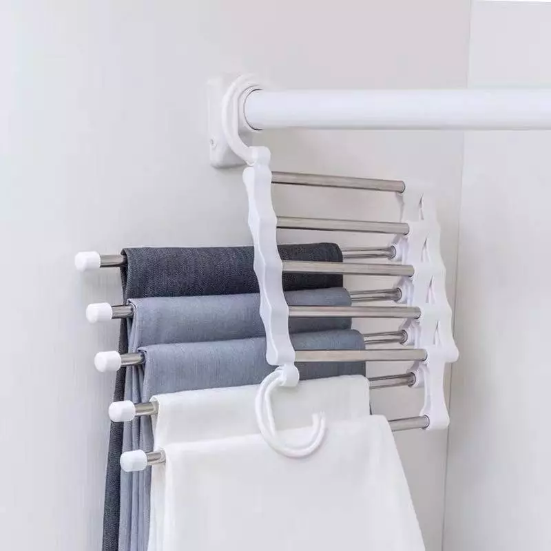 Kit 3 Cabides Para Calças Roupas Multiuso - Image 6