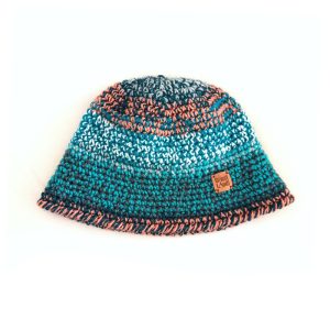 Bucket Hat de Inverno em Crochet – Ocean Tide