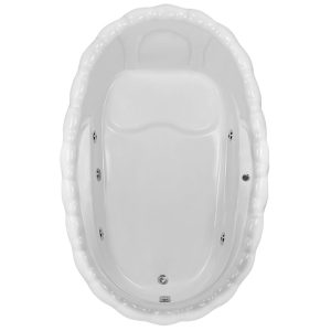 Banheira de Hidromassagem Individual em Acrílico Padrão Lotus