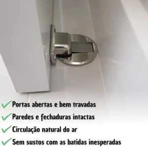 Batente de Porta Magnético - EasyLock