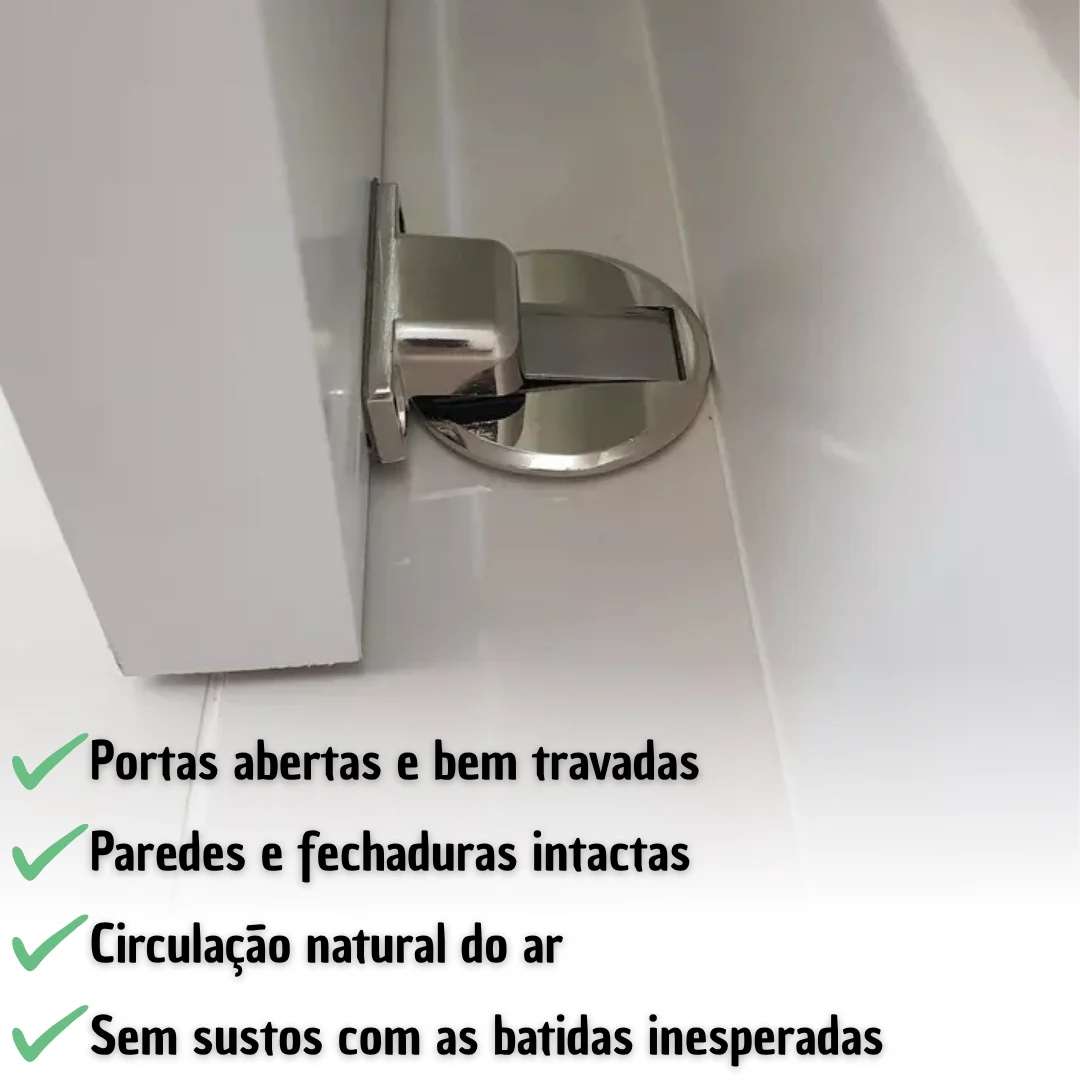 Batente de Porta Magnético – EasyLock