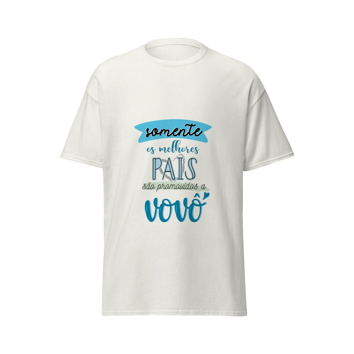 Camisa Masculina Dia dos Avós Somente Os Melhores Pais São Promovidos a Vovô