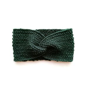 Fita de Cabelo de Inverno em Tricot – Forest Coast