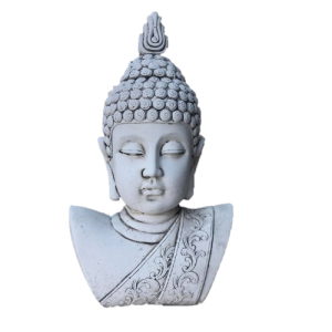 Cabeça de Buda em Betão