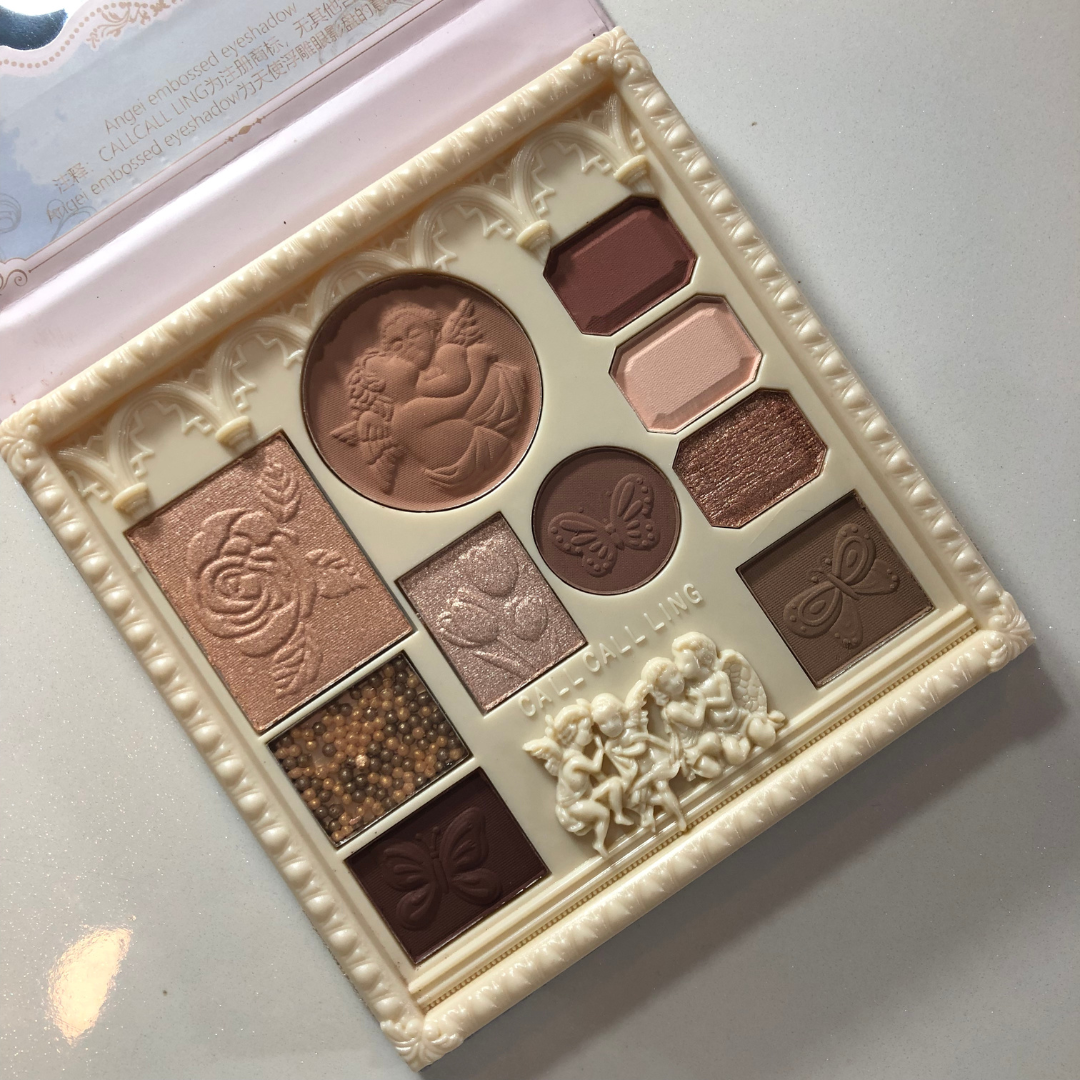Paleta Importada Multifuncional Angei Embossed Eyeshadow – Callcall Ling - Image 2
