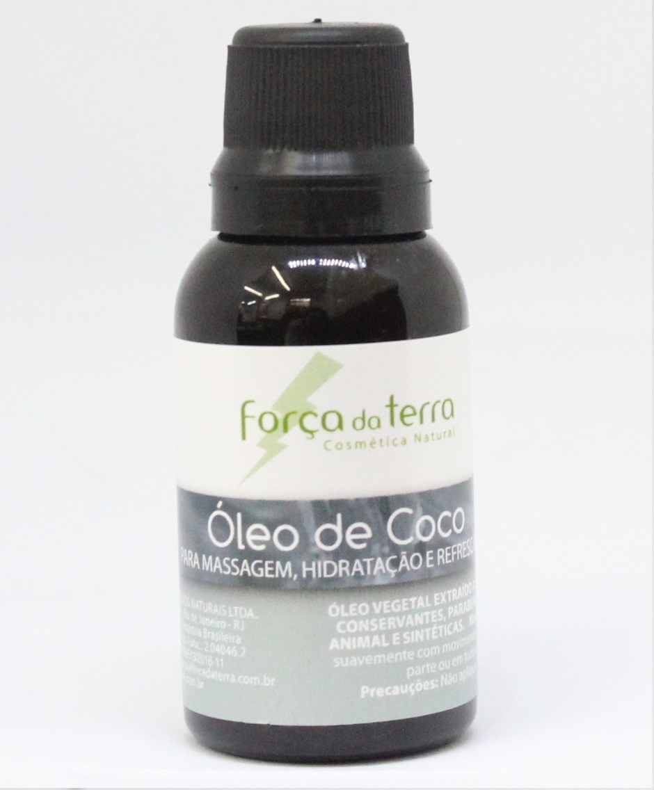 Óleo Natural de Coco 30 Ml – Força da Terra